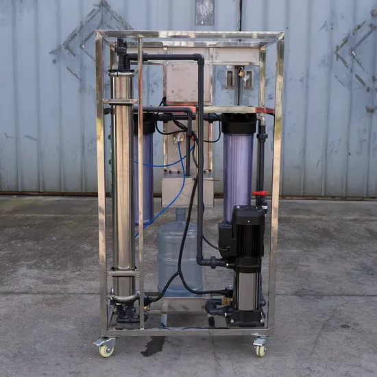 Macchina per il filtro dell'acqua ad osmosi inversa industriale da 500 lph