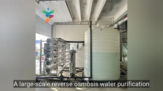 Impianto RO (osmosi inversa) per il trattamento delle acque