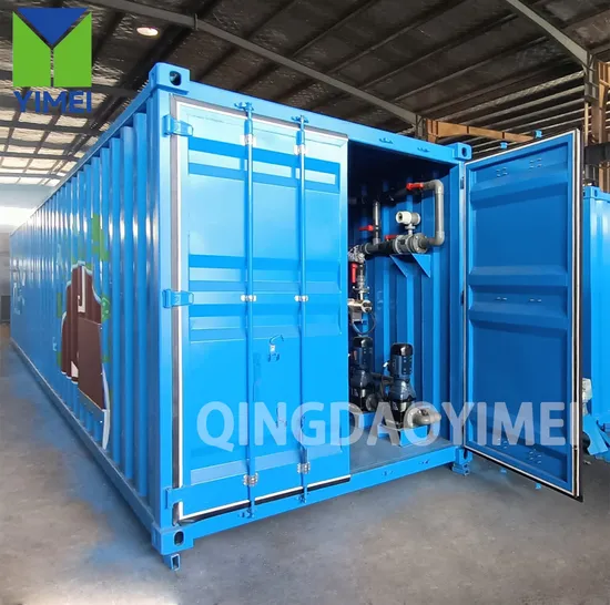 Attrezzature/macchine/sistemi/impianti per il trattamento delle acque reflue municipali/domestici/industriali/ospedalieri per la purificazione/riciclaggio/scarico delle acque reflue MBR